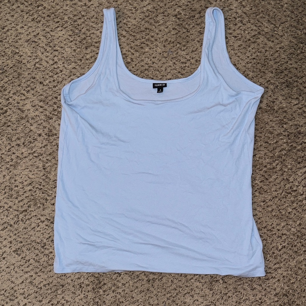 Torrid Light Blue Women's Tank Top